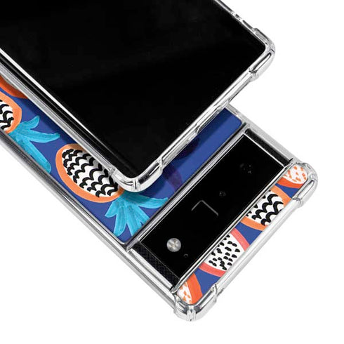 Bouffants and Broken Hearts Weird Fruits Google Pixel 6 Clear Case